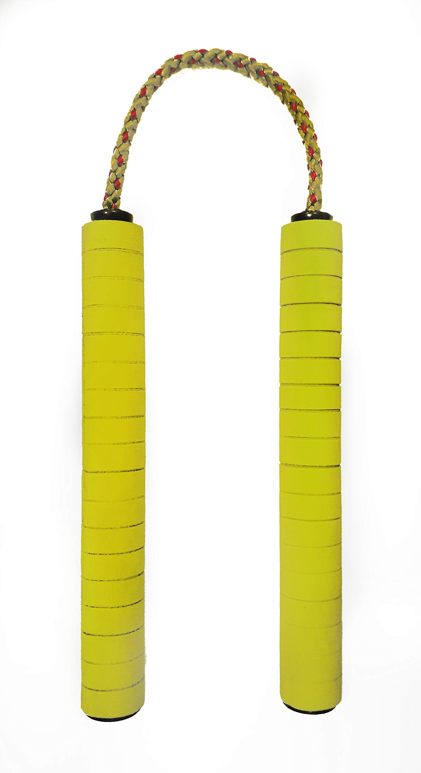 Be Win Martial Art Weapon Foam Handled Ball Bearing Rope Nunchaku (Yellow) (B08GHLRFV5) Amazon Price History, Amazon Price Tracker