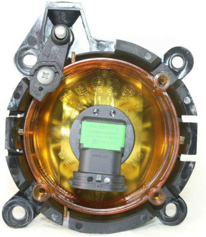 CarLights360: For 2002-2008 Mini Cooper Fog Light Assembly Driver Side | with Bulbs | Replacement for MC2592101