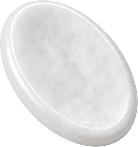 Vista 357 de Cristales de piedra de preocupación de cuarzo rosa y piedras curativas, piedras de preocupación para regalos de alivio del estrés, cristal de piedra