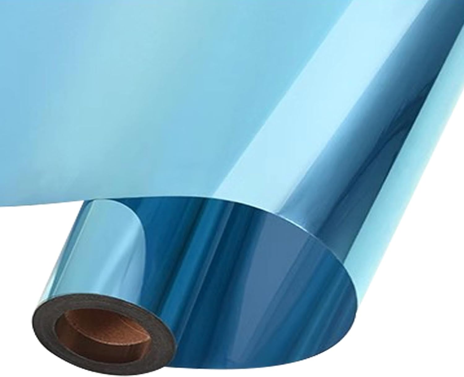 High Insulation Sun Blocking Window Film, U-V Protection & Explosion-Proof, Easy Fit/Removal for Home(Blue,120x200cm)