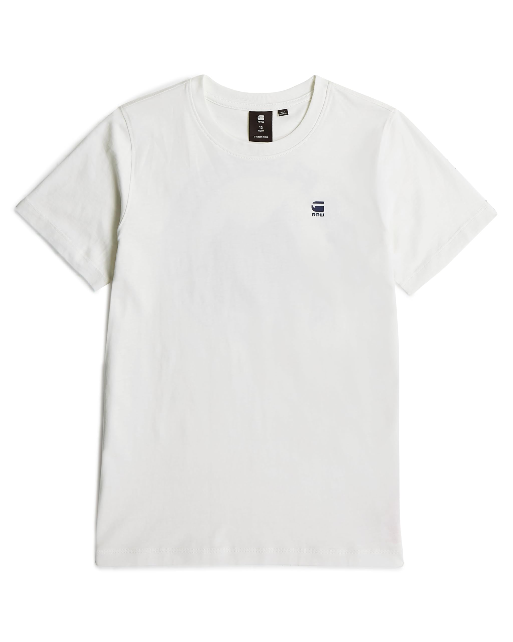 G-Star Boy's t-shirt ss regular, White (buff D25570-01-1358), 10