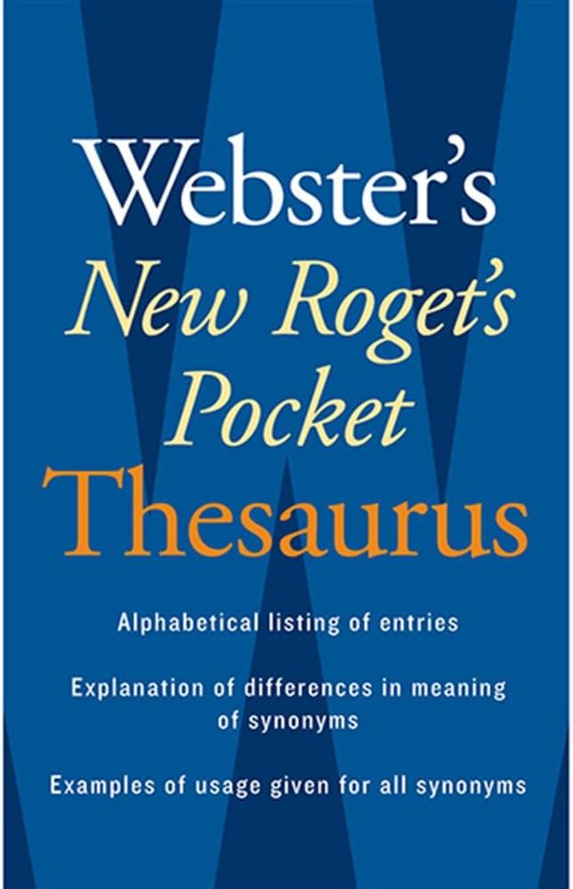 Websters New Rogets Thesaurus
