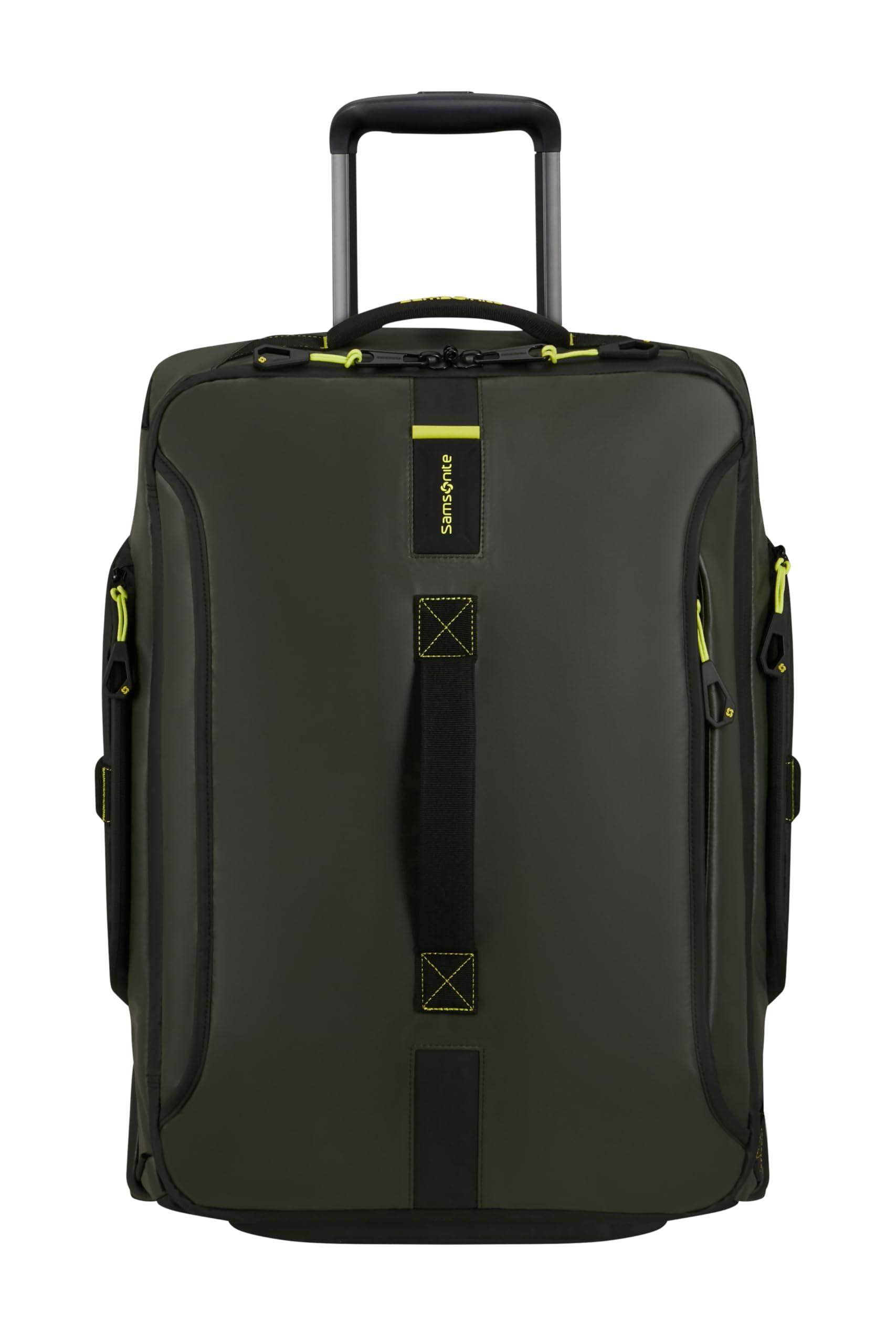 Samsonite Paradiver Light - Borsone con Ruote (55 cm), Small, Bagaglio a Mano, Idrorepellente, Leggero, 48,5L, Verde (Jungle Green)