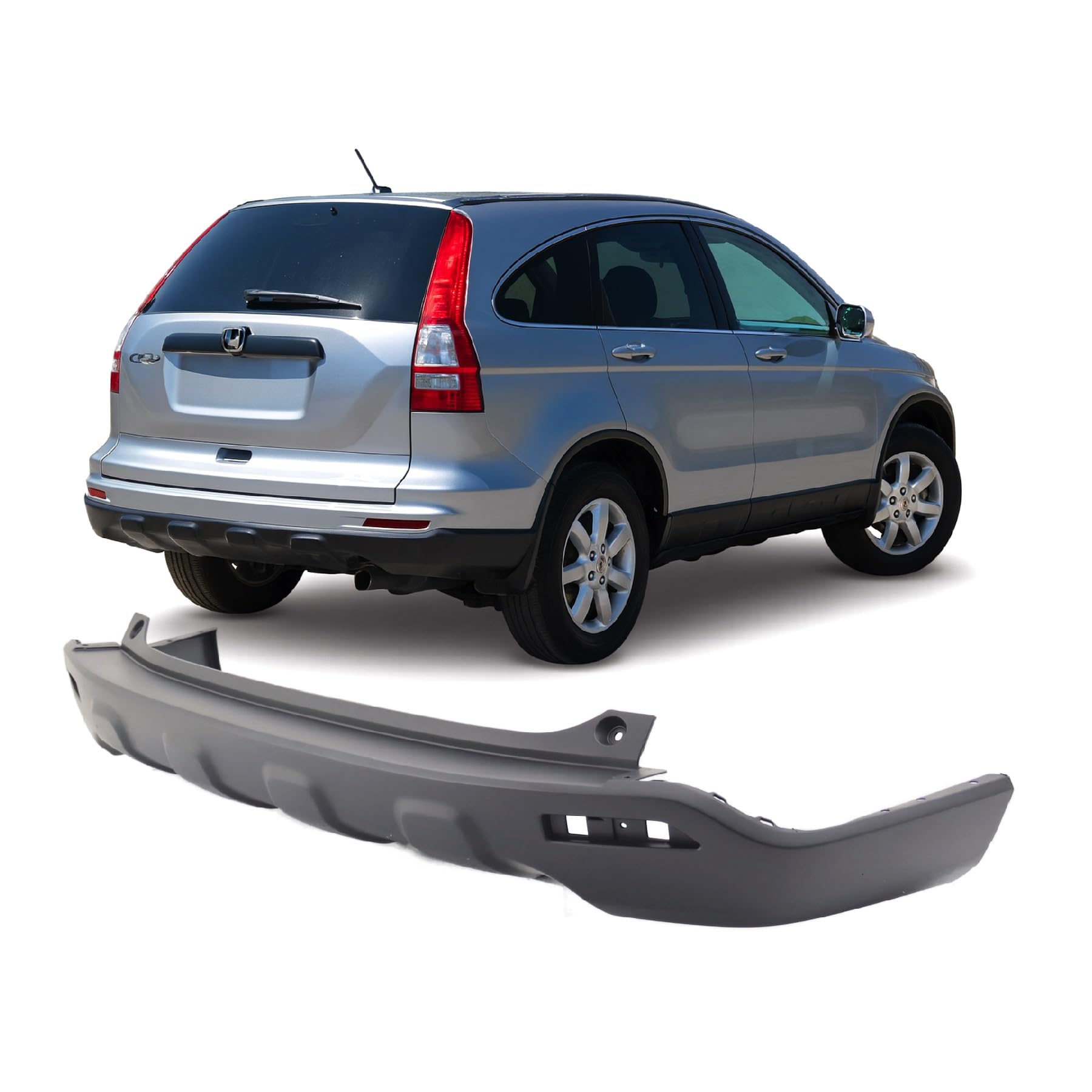 FitParts Compatible with Honda CR-V 2007–2009 Rear Bumper Cover