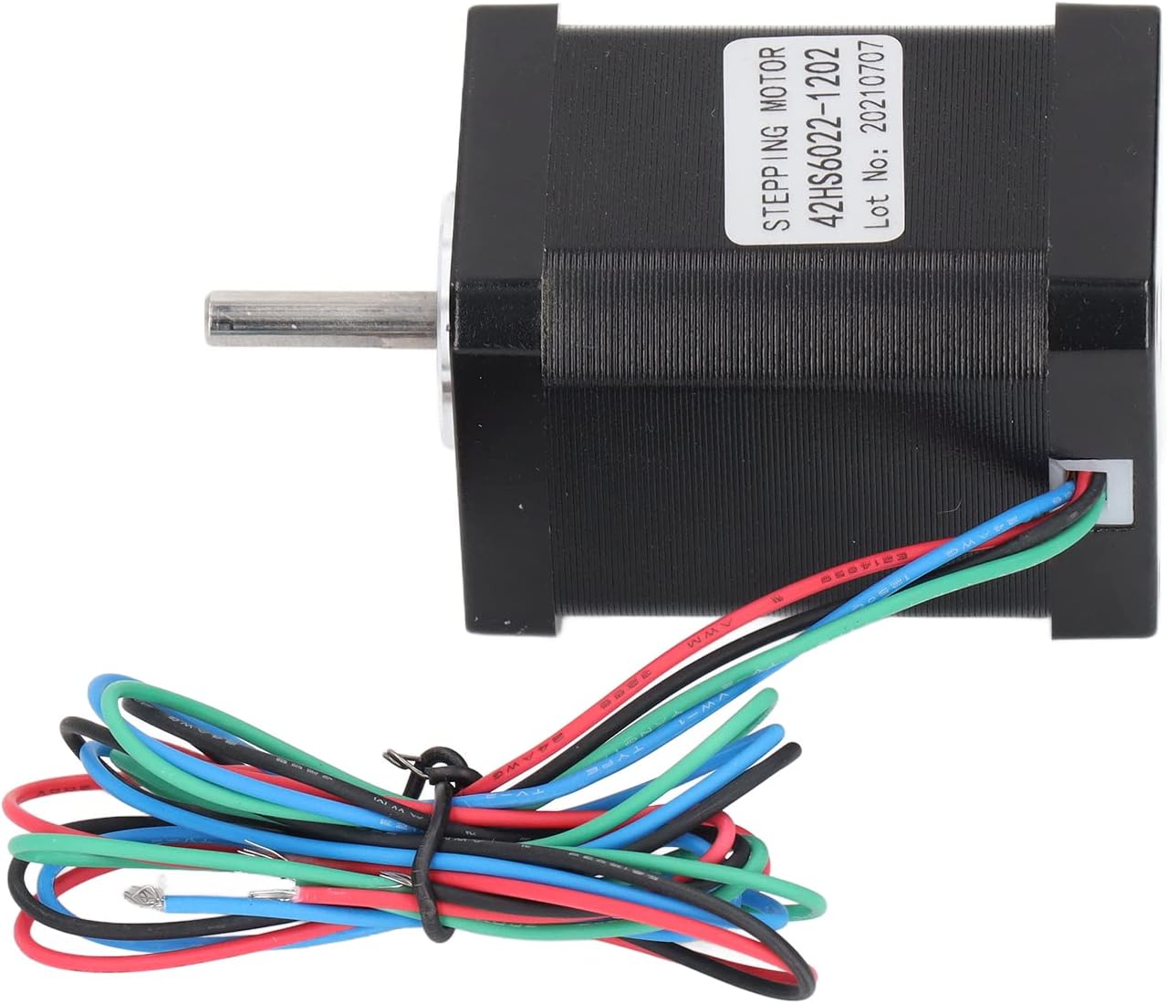 CNC Stepper Motor, Stepper Motor Driver Quick Response Copper Coil 2 Phase Silicon Steel Rotor for Printer