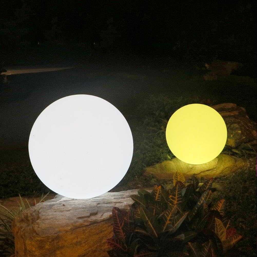 Purebesi Solar Floating Ball Lights Change Color Mood Light Colour Changing Sphere Outdoor Waterproof Floating Garden Lights for Pool Camping Beach Home Garden