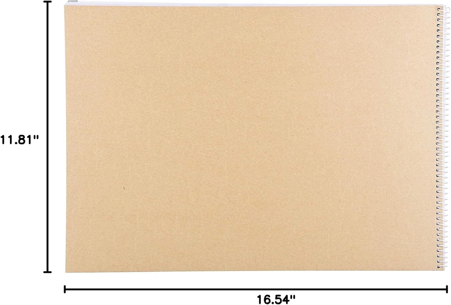 AONA A3 Sketch Drawing Book 50 Sheets(100 Pages) with Butter 140 GSM Acid Free Ivory Cartridge Paper for Pencils,Fineliners,Crayons,Oil Pastels,Light Watercolour Hand Made Paper