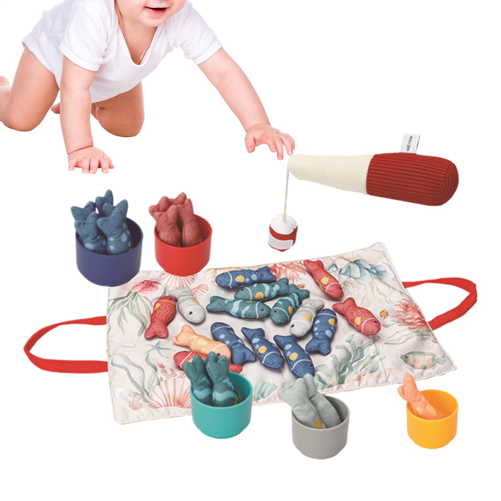 Jeu de pêche pour tout-petits pour canaliser l'énergie - 8