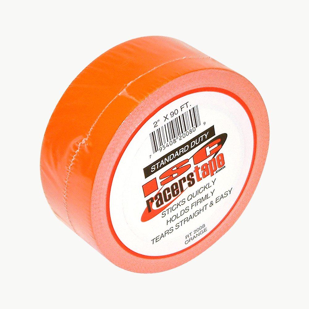 ISC Racers Tape RT3008 ISC Standard-Duty Racer's Tape: 2" x 60 yd, Orange