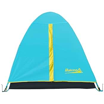 【未開封品】MAKINO　高品質アウトドアテント　2-3人用（ブルー） 未開封品】MAKINO 高品質アウトドアテント 2-3人用（ブルー