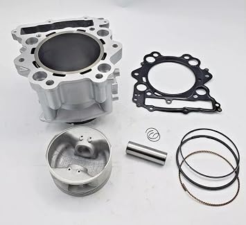 Cylinder Piston Kit Fit for Yamaha Raptor 660R 686cc 2001-2005,Rhino 660 686cc 2004-2007,Grizzly 660 686cc YFM660 2002-2008,102mm