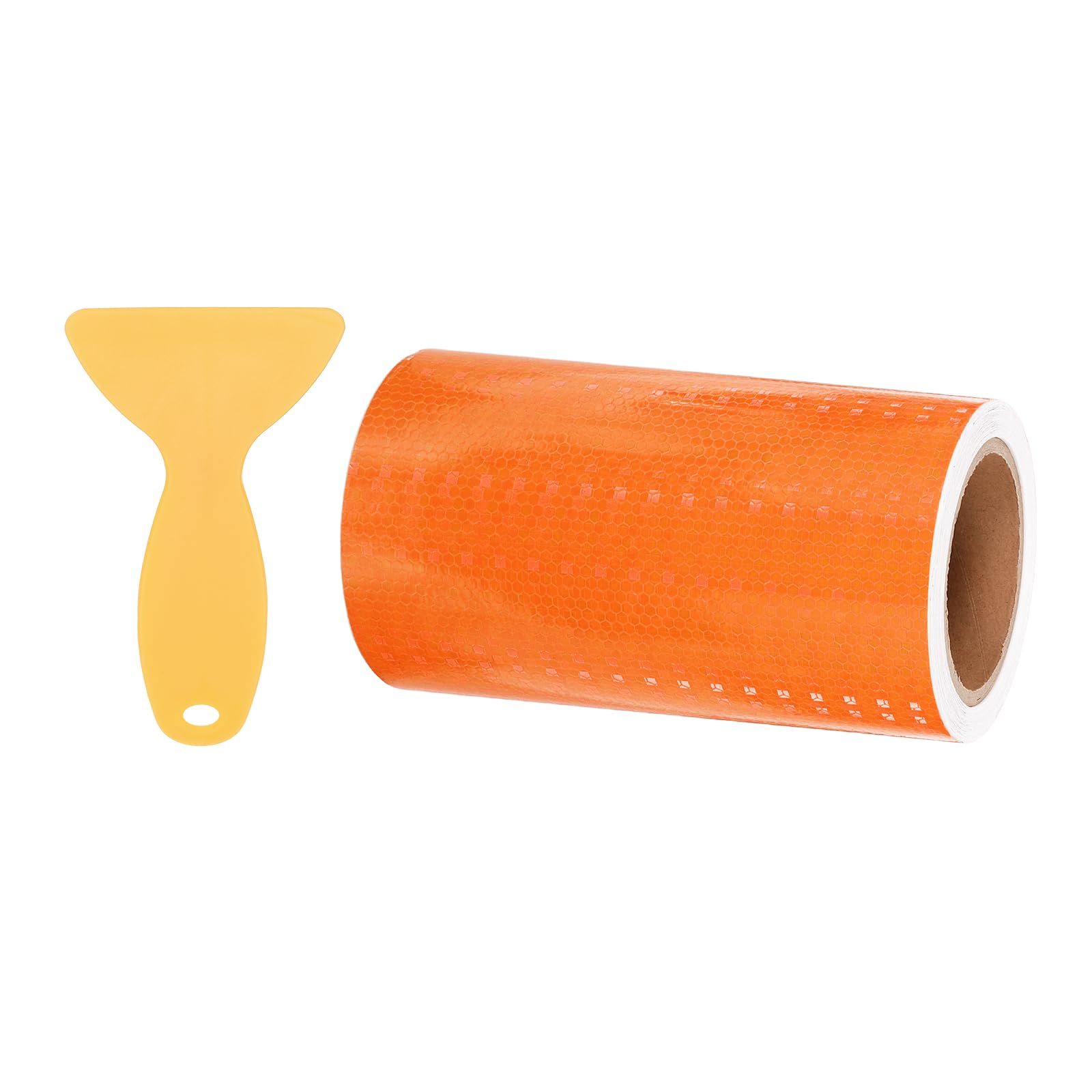 PATIKIL 1 Roll Reflective Tape 200mm x 10 Meters Orange โ image 1