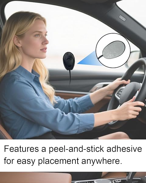 SEYUGOPTI Microphone Voiture 3,5 mm Externe pour Sony JVC Kenwood Alpine pour Unité Principale, Câble de 3M Micro de Rechange pour Autoradio GPS DVD, Adaptateur 3,5 mm vers 2,5 mm - 5