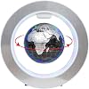 Floating Globe World Map 4inch Rotating Magnetic Mysteriously Suspended in Air World Map Home Decoration Crafts Fashion Holiday Gifts Black