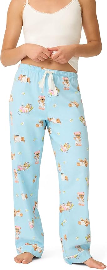 PJ Salvage Womens Cotton Flannel Pajama Pant