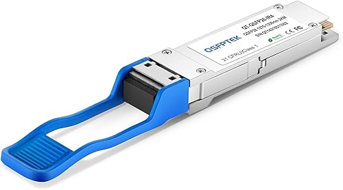 Miniatura 17 de QSFPTEK 100G QSFP28 Transceptor, 100gb LC Monomodo 100GBASE-LR4 Módulo Óptico para Arista Networks QSFP-100G-LR4 (LWDM, 6.2 mi, con DDM)