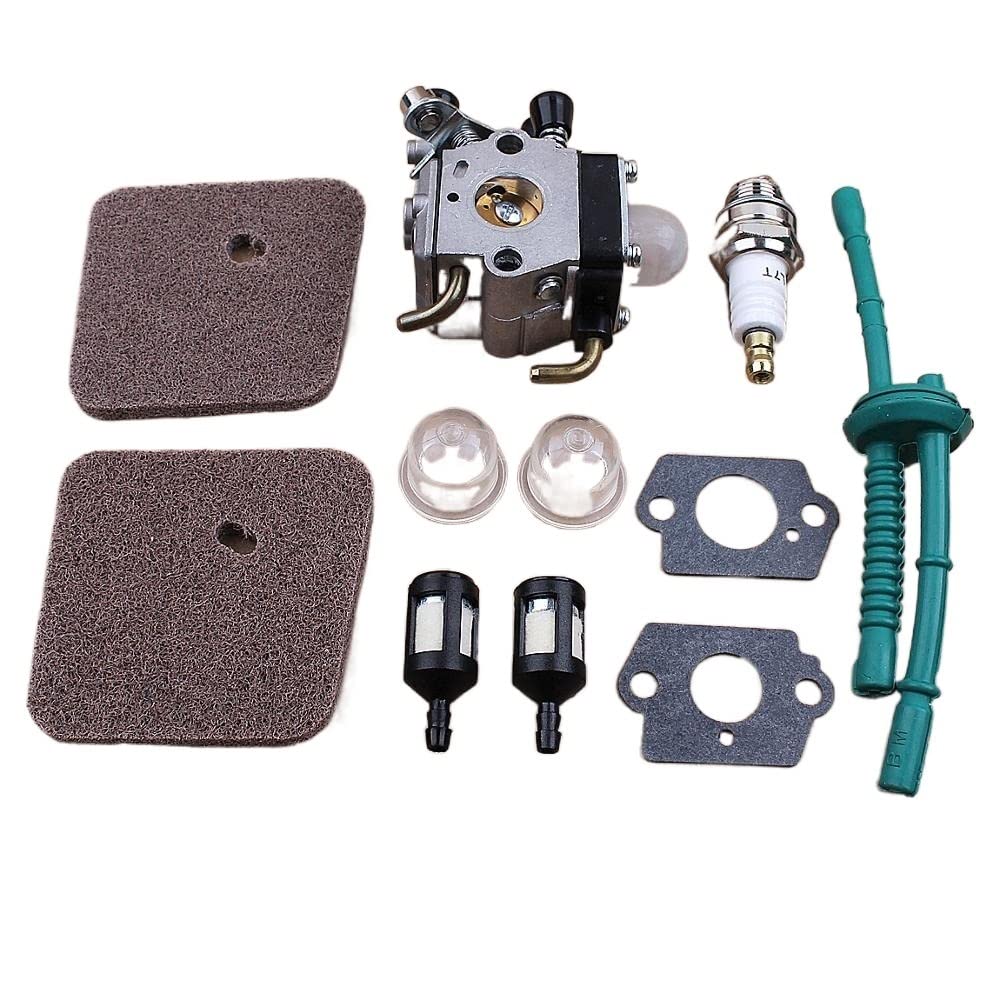 Kit de Filtro de Combustible de Aire for carburador Compatible con Stihl FS38 FS45 FS46 FS55 KM55 FS85 Juntas de carburador desbrozadora cortadora de césped