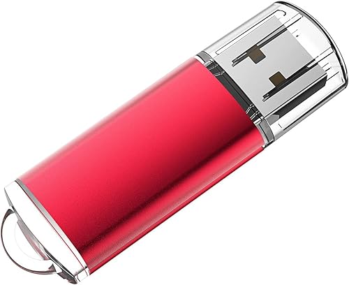 Miniatura 8 de Pen drive, memoria flash USB 2.0, paquete de 10 unidades., Rojo 4g