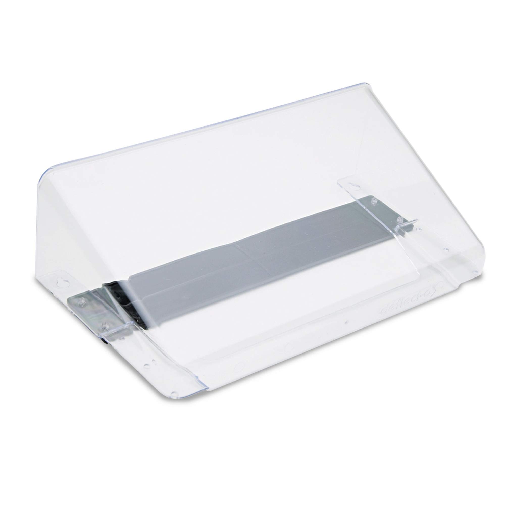 Deflecto 73101 Docupocket Letter Size Magnetic Wall File Pocket, 13w x4d x7h, Clear