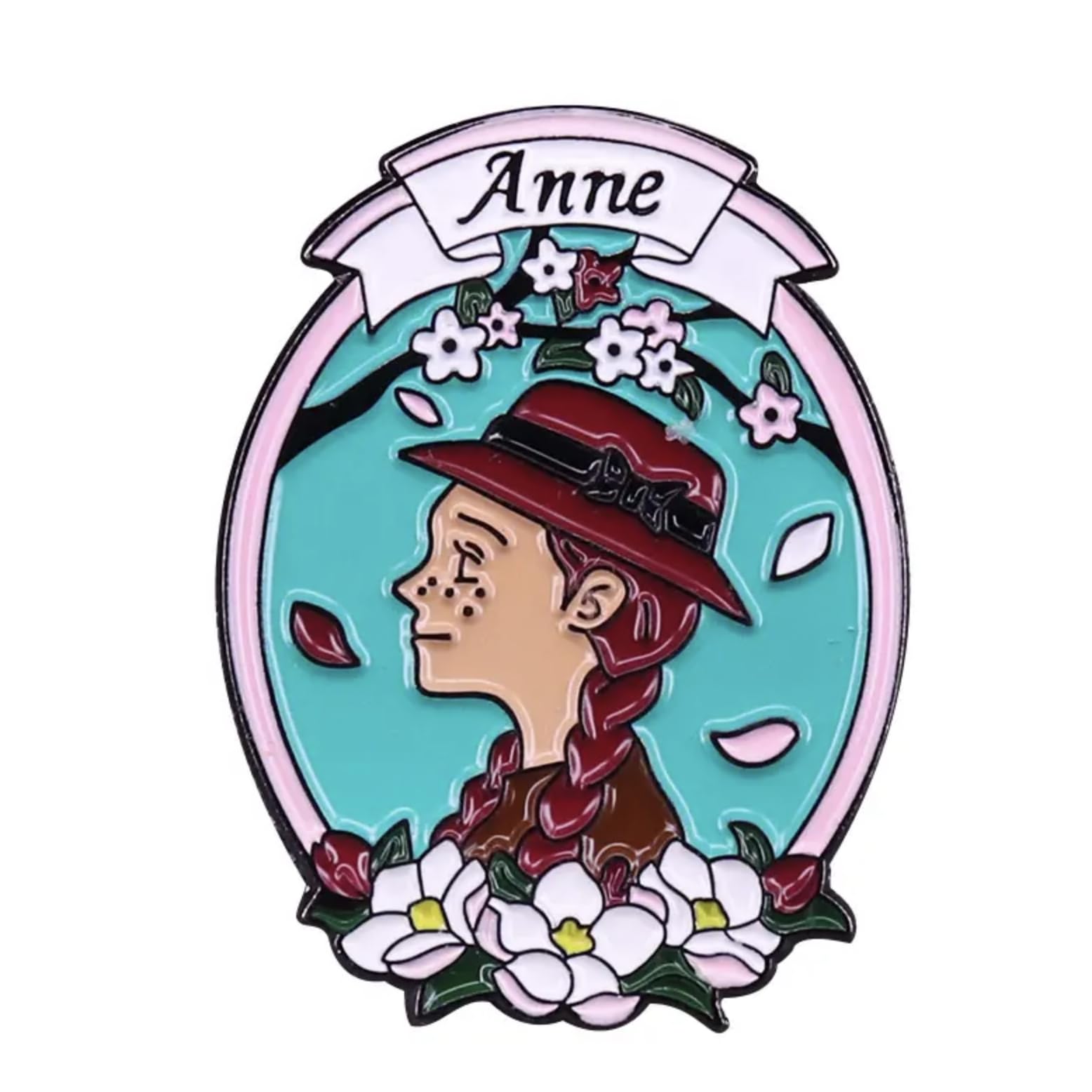 Pin's en émail Anne Gables Montgomery broche durable anti-perte - 4