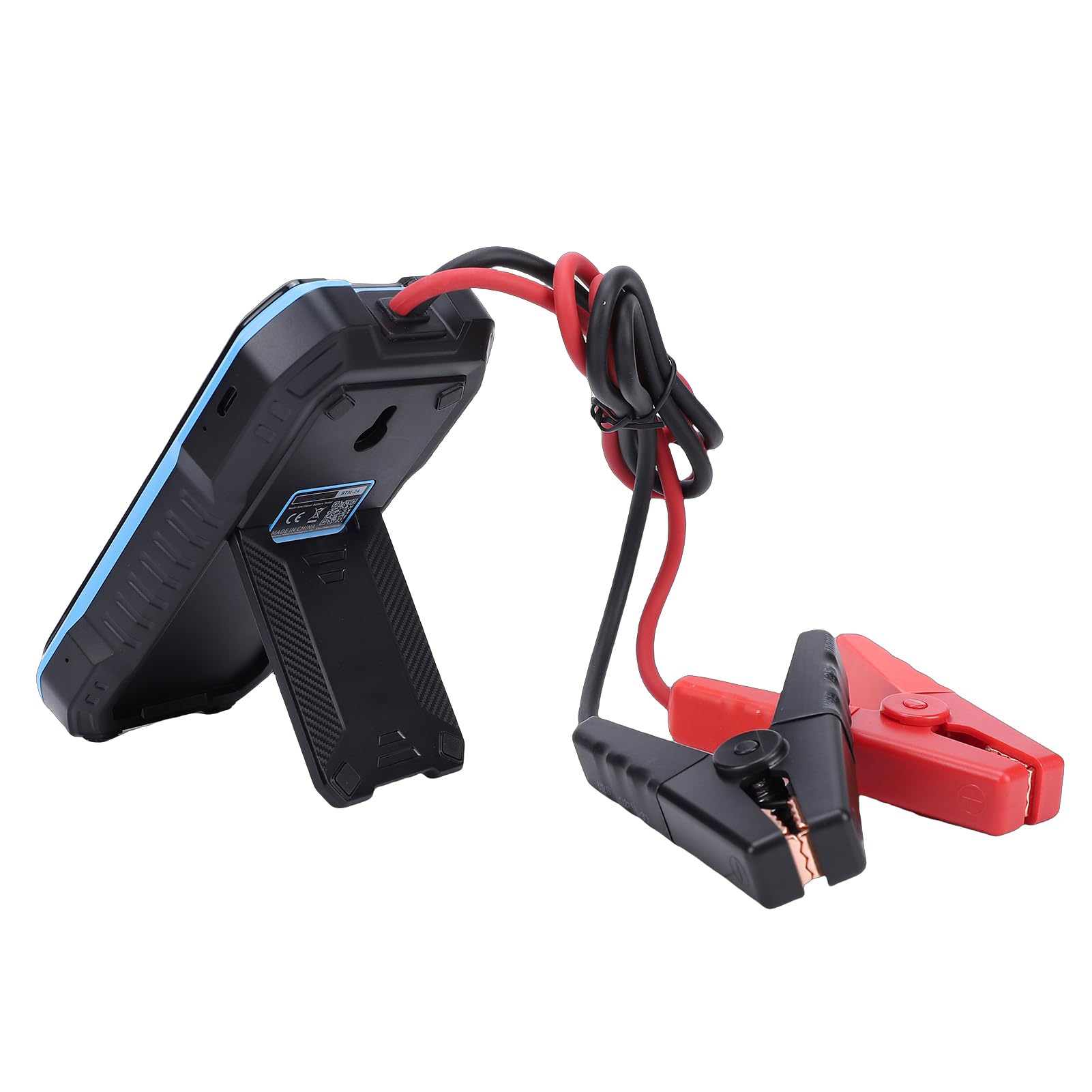 Jectse Präziser Multimeter-Batterietester mit Verbesserter Klemmsonde für Haushaltsbatterien in Autos. TFT-Farbdisplay für Einfache Lesbarkeit (BTM-24)