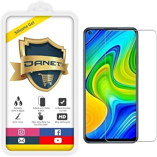 Película de Gel Silicone Flexível Para Xiaomi Redmi Note 9 com Tela de 6.53" polegadas - Proteção Que Adere E Cobre Toda A Tela - Danet