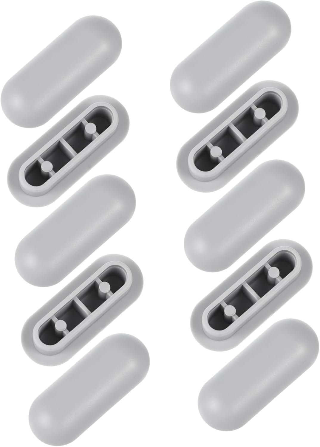 DOITOOL 100pcs - Toilet Seat Gaskets Cushioning Pads for Enhanced Stability and Noise Reduction Fits Toilet Brands Adhesive for -term Use