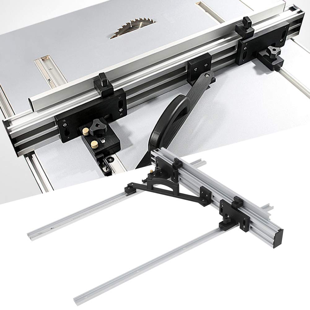 Guida per Sega da Tavolo, Strumento Guida per Sega da Tavolo, Supporto Liscio per Stock Massimo e Fermo per Tagli Ripetitivi per la Tua Sega da Tavolo (Supporto per sega circolare elettrica da 800 mm)