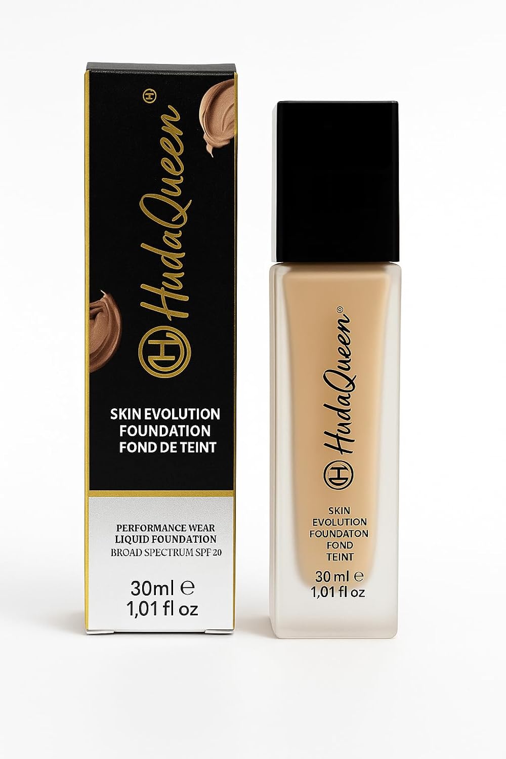 Skin Evolution Foundation for Face Makeup with SPF 20 PA++, Matte Finish, Lightweight Formula, Medium Coverage, All Skin Types – Shade 103 Natural Sand, 30ml