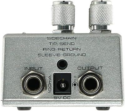 Empress Bass Compressor Effects Pedal, Silver, CPBS