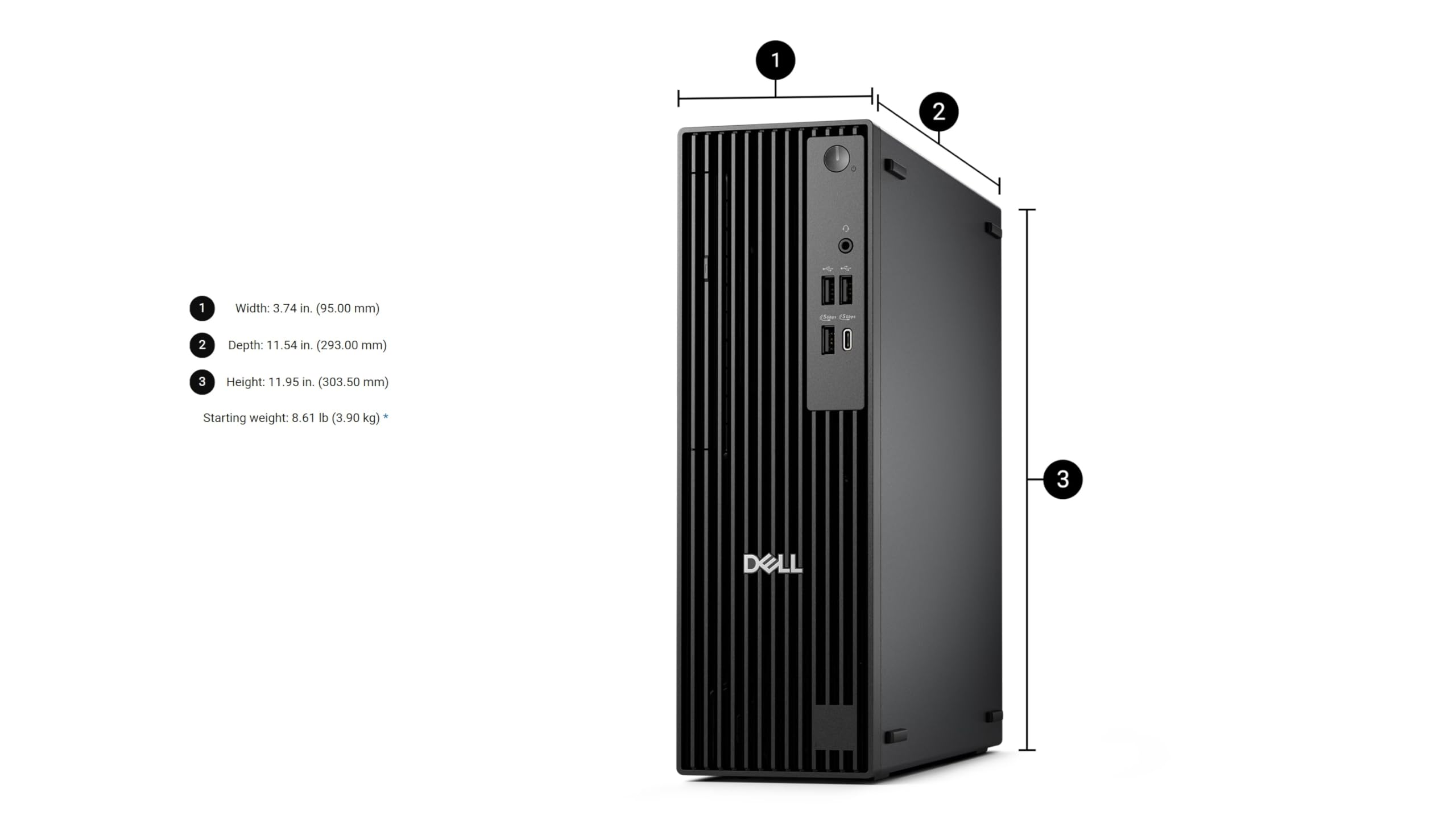 Amazon.co.jp: 2025 Dell Pro Slim SFF AI PC ビジネスデスクトップ