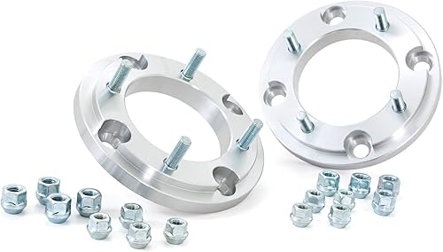 Rough Country Adaptadores de rueda de 0.157x6.142in a 4x1365.394in para Polaris UTV -10097