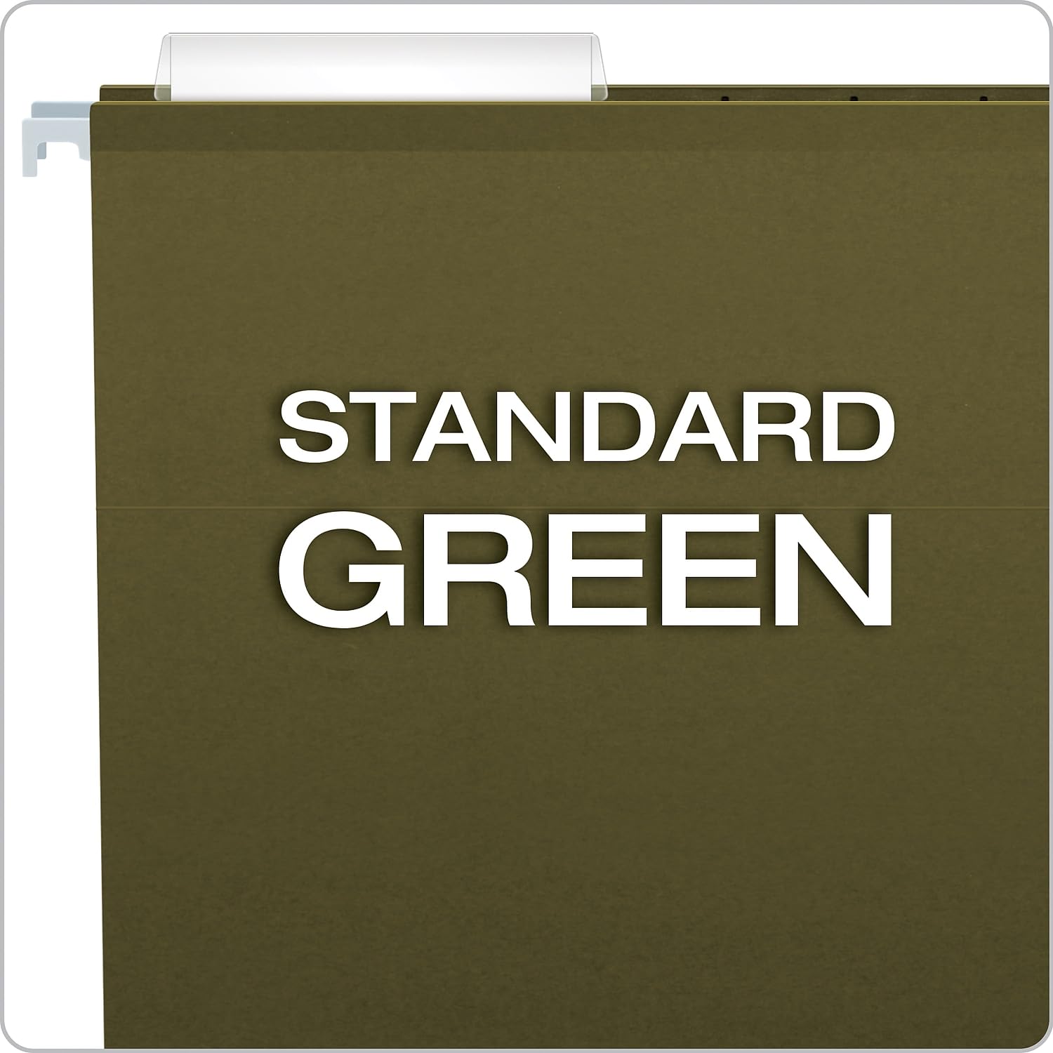 Pendaflex 1/3 standard verde rinforzato 1/3-tab cartelle per archivio, confezione da 25 (415213)