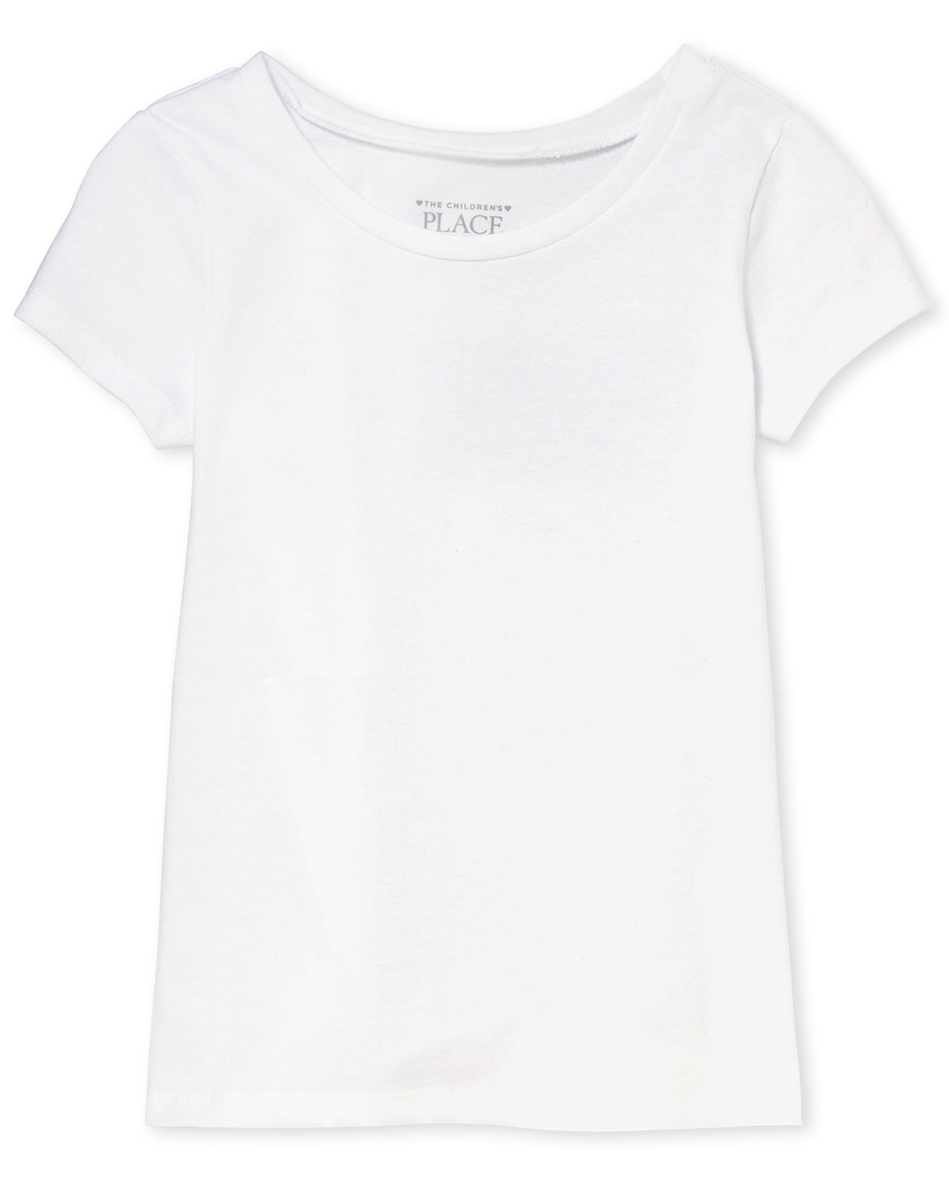 The Children's Place Baby and Toddler Basic Layering tee Camiseta Bebé-Niñas