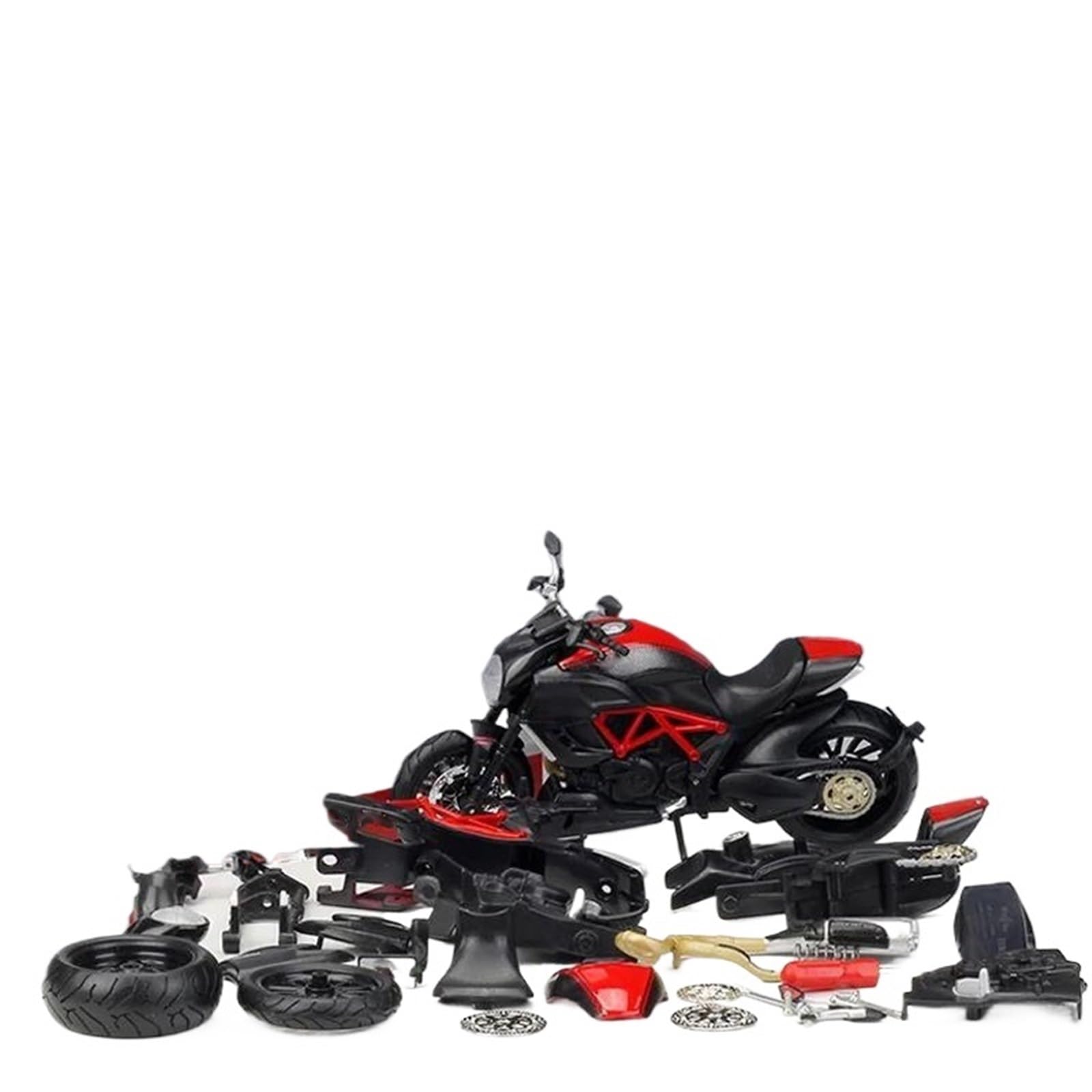 Ducati Diavel Carbone 1/12 modele reduit moto en alliage pour collectionneur