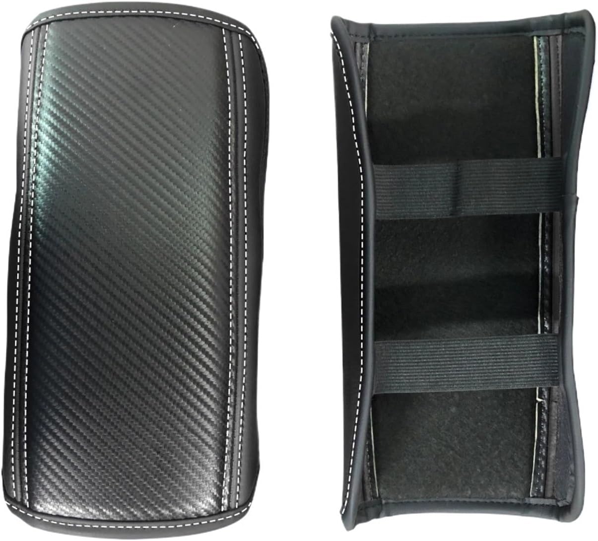 Car Armrest Box Cover Compatible with Captur 2 2020 2021 2022 2023 Central Control Storage Box Pad Auto Interior Captur 2 Accessories(Black)