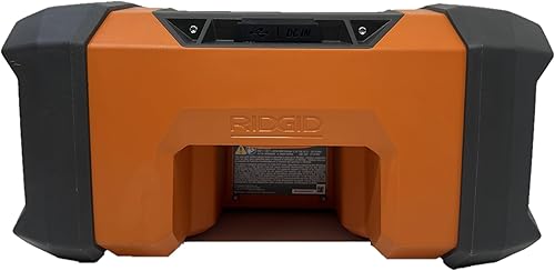 Miniatura 4 de RIDGID Radio híbrida de 18 V para el lugar de trabajo con tecnología Bluetooth (solo herramienta) R84089B