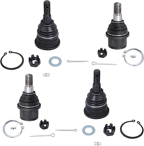 Miniatura 17 de Detroit Axle - Conjunto de juntas esféricas delanteras de 4 piezas para Dodge Ram 2500 3500 2003-2013, 2004 2005 2006 2007 2008 2009 2010 2011 2012