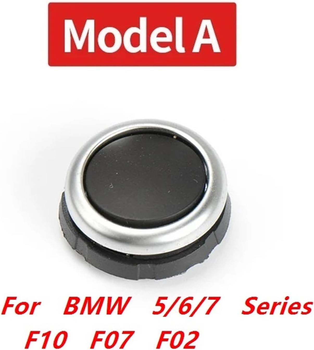 VEADONS Compatible With BMW 5/6/7 Series F10 F07 F02 Rear Air Conditioner Knob Cover Switch Button 1Pcs