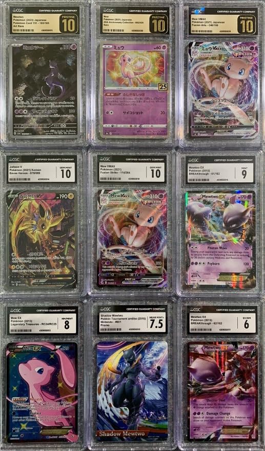 Una tarjeta TCG encapsulada aleatoria con certificación CGC y autenticada (perfecta para la exhibición) disponible en Yaxa Venezuela