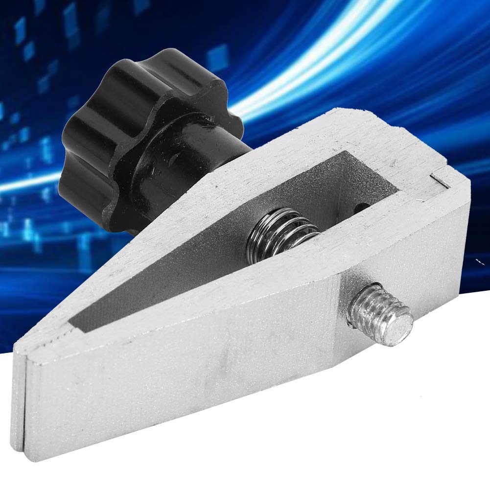 Fixation Pinces de Jauge Push-pull Acier Inoxydable 500N pour Testeur de Traction Dynamomètre