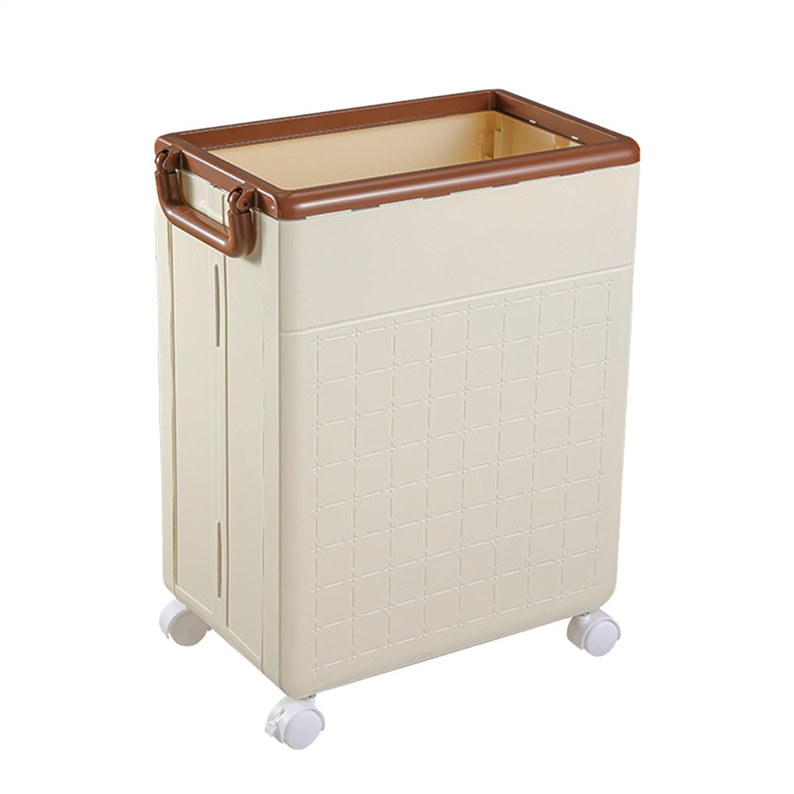 Organizador de esterilla de yoga, organizador plegable para el hogar | almacenamiento portátil con ruedas y asa, equipo de entrenamiento para gimnasio en casa