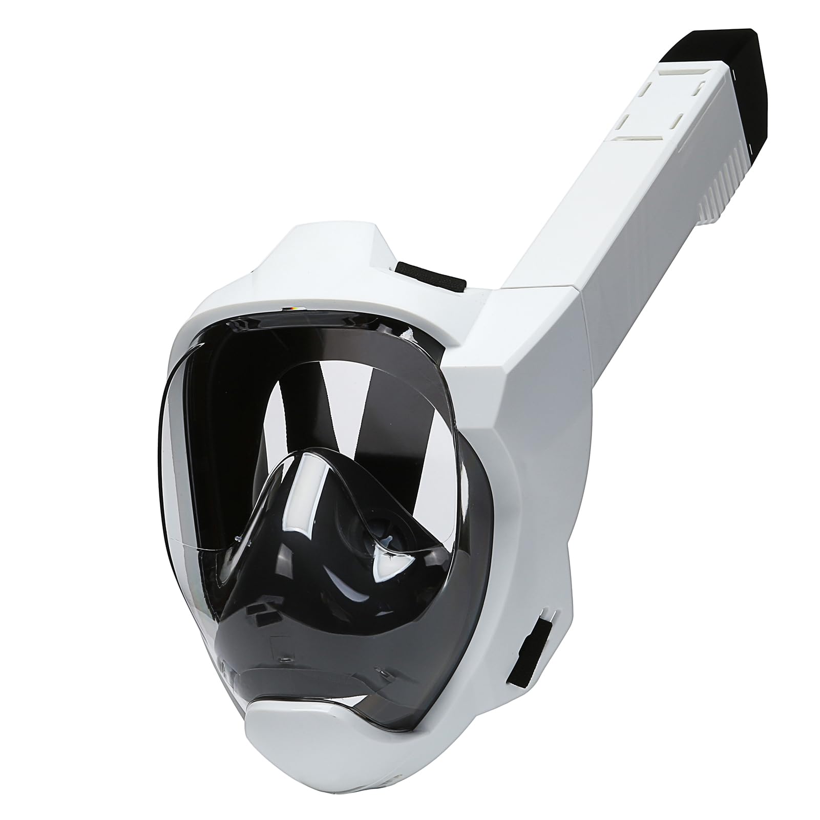CHICIRIS Máscara de Snorkel de Cara Completa, Máscara de Snorkel de Cara Completa de Silicona para PC con de Respiración Seca, Vista Panorámica de 180 Grados, Antivaho y Antifugas, Equipo de para