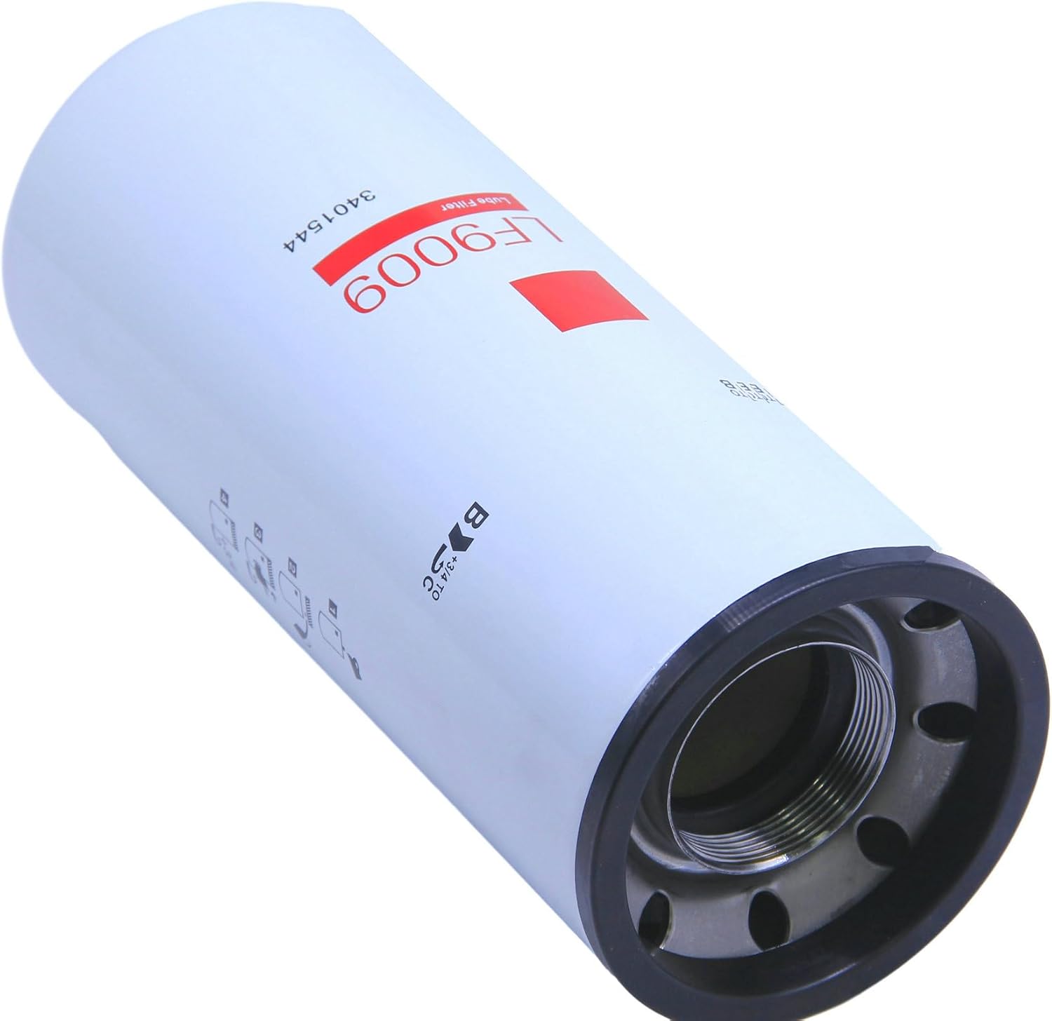 2 Pack of LF9009 Oil Lube Filter Replaces 3401544, P553000, 51748XD, BD7309, TECXLF7000, XLF75000, XLF7000, AT193242, 1216400561, PF1217F Fits Cummins ISC 8.3L ISL/QSL 9.0L ISM N14 M11 Diesel Engine