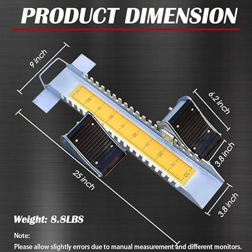image for DITOSH Starting Blocks Multi-Function 6 Angle Adjustable Aluminum Trac