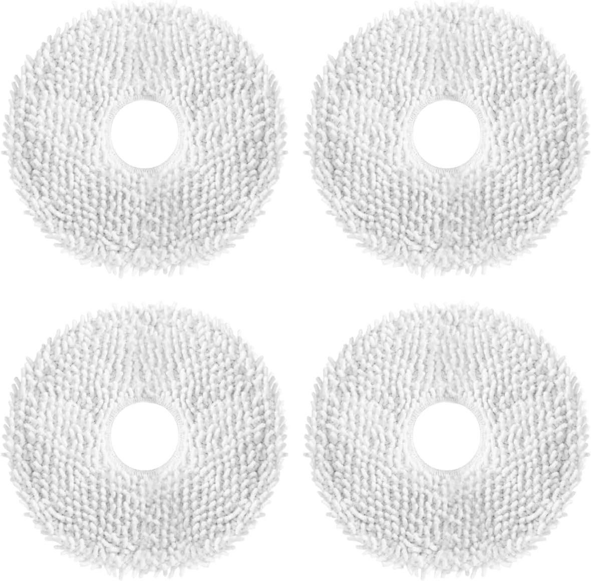 Authentic Accessories kit: Mop Pad *4, capatible for Eureka J15 Pro Ultra Robot Vacuum Cleaner