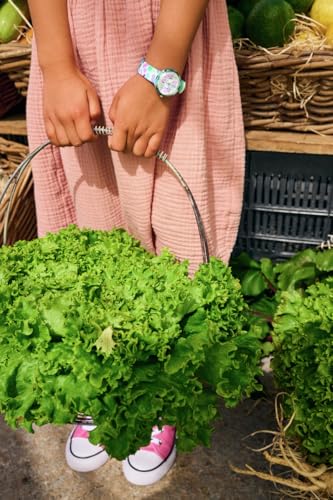 Flik Flak Girl Kids Watch Biosourced Quartz Waterproof Confetti Chaos4