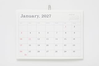 ANDO GALLERY 葛西薰 2027年 日历 有横线