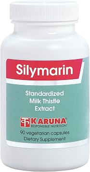 Silymarin 170mg 90 Vegetarian Capsules | Milk Thistle Silybum Marianum