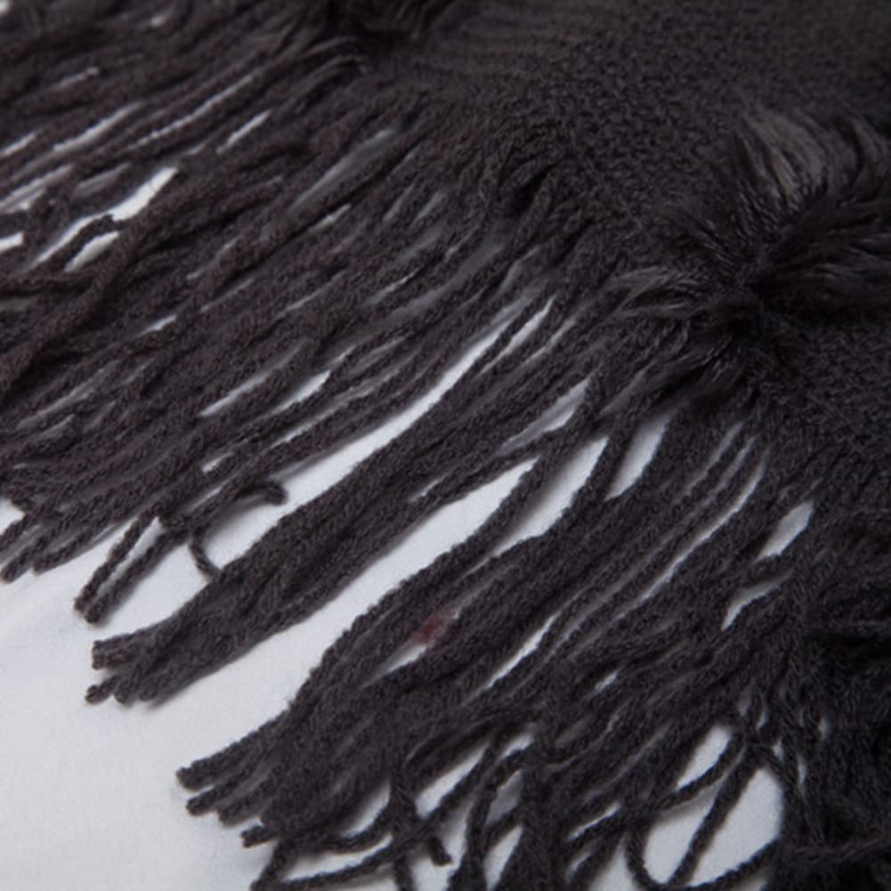 Bufanda Hombre Gris Bufanda De Cuadrícula De Color Caqui De Invierno Diseñador De Chal De Lana Larga Con Borlas Para Mujer Envoltura Suave Y Cálida De Lujo De 15,04 € | DHgate